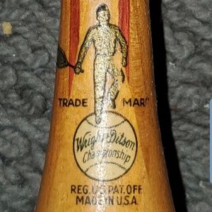 Wright & Dinson vintage tennis racket.  Court gold